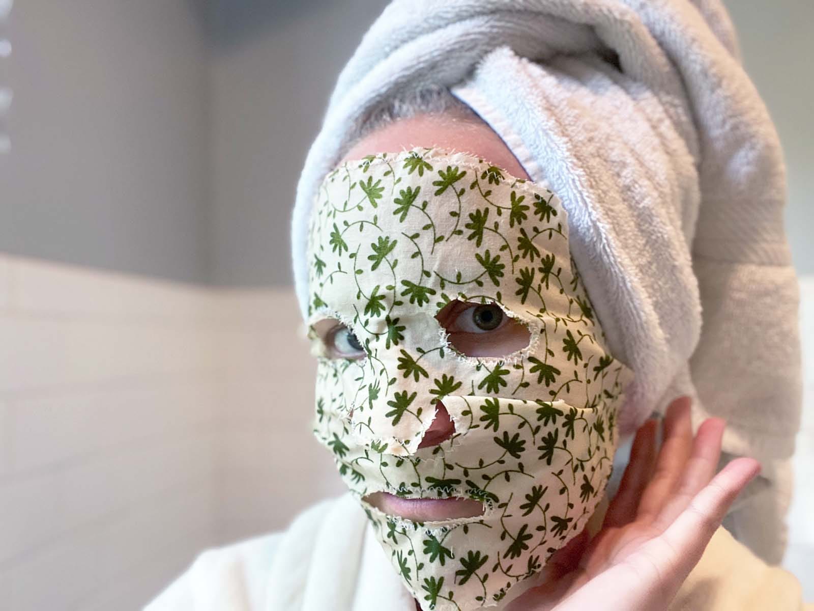 How to Make a Reusable Sheet Mask Tiny Waste