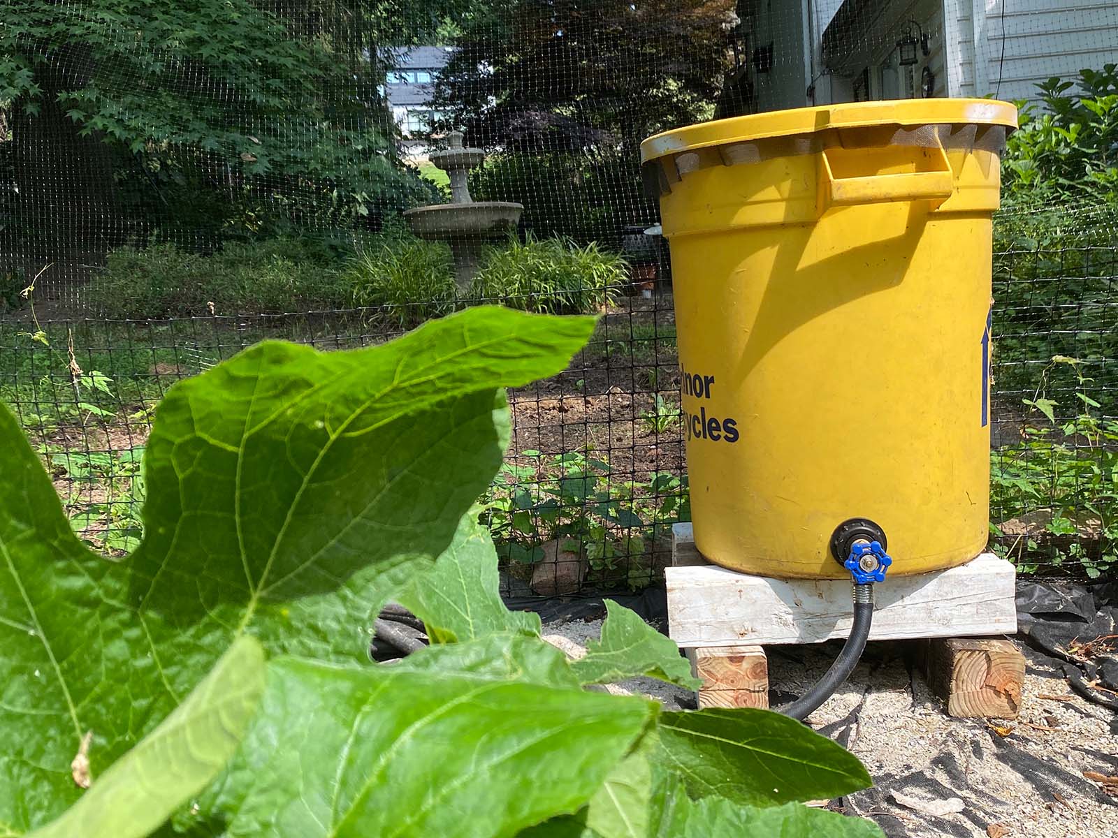 How to Make a Rain Barrel Tiny Waste
